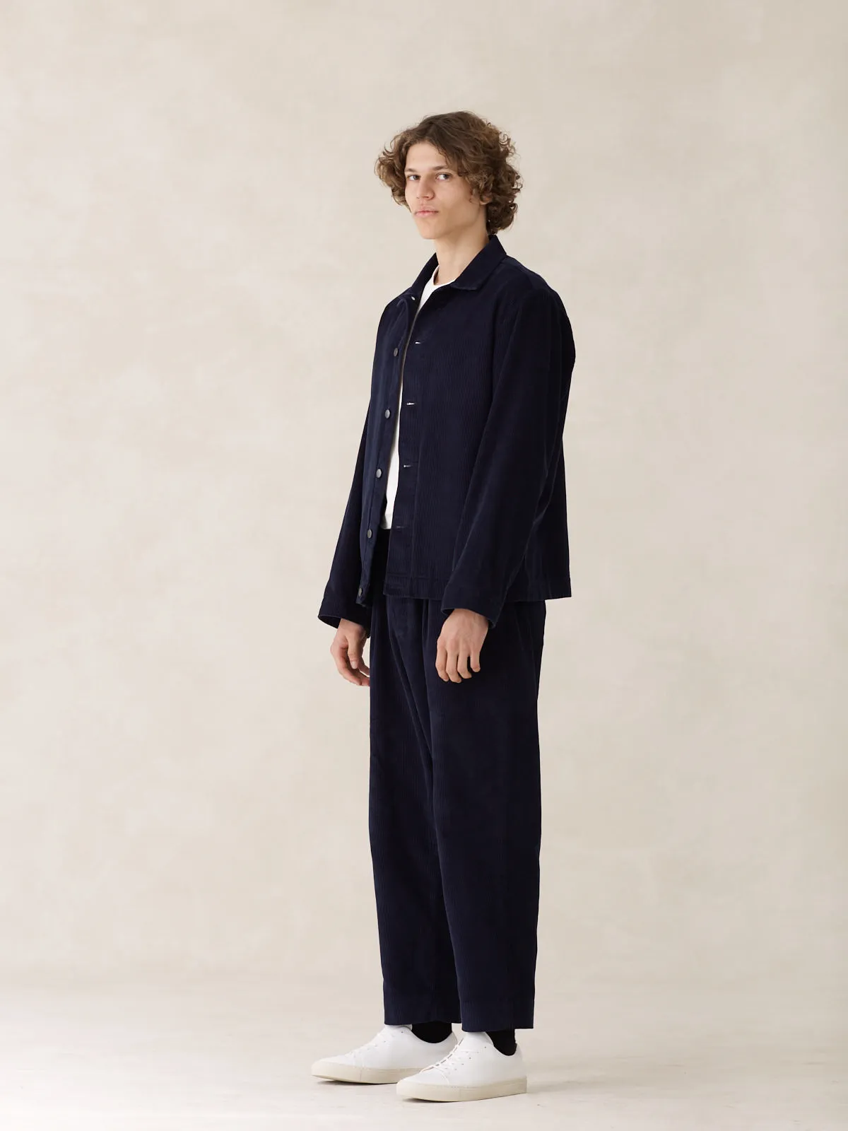 09 / Corduroy Jacket Navy