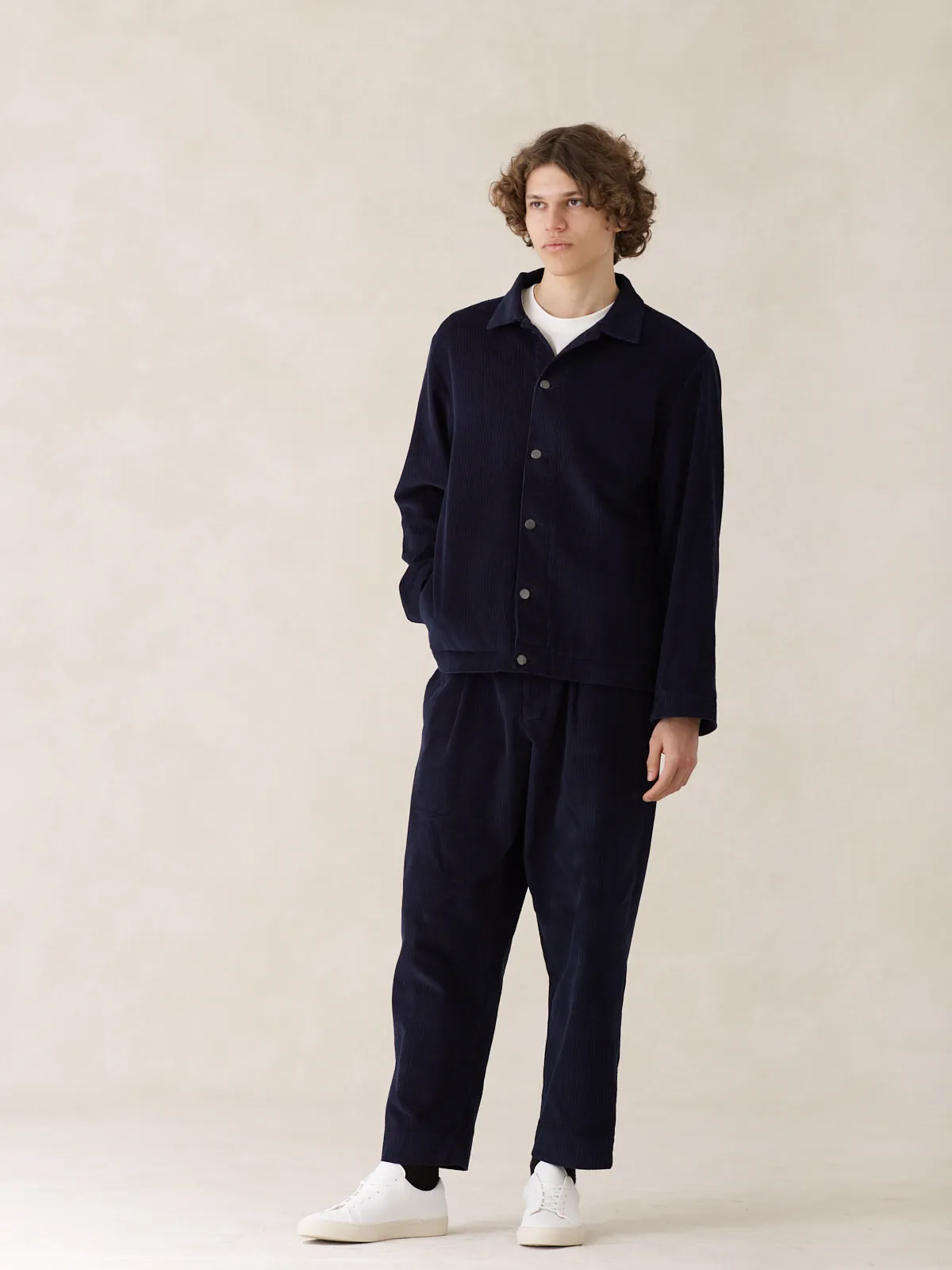 09 / Corduroy Jacket Navy