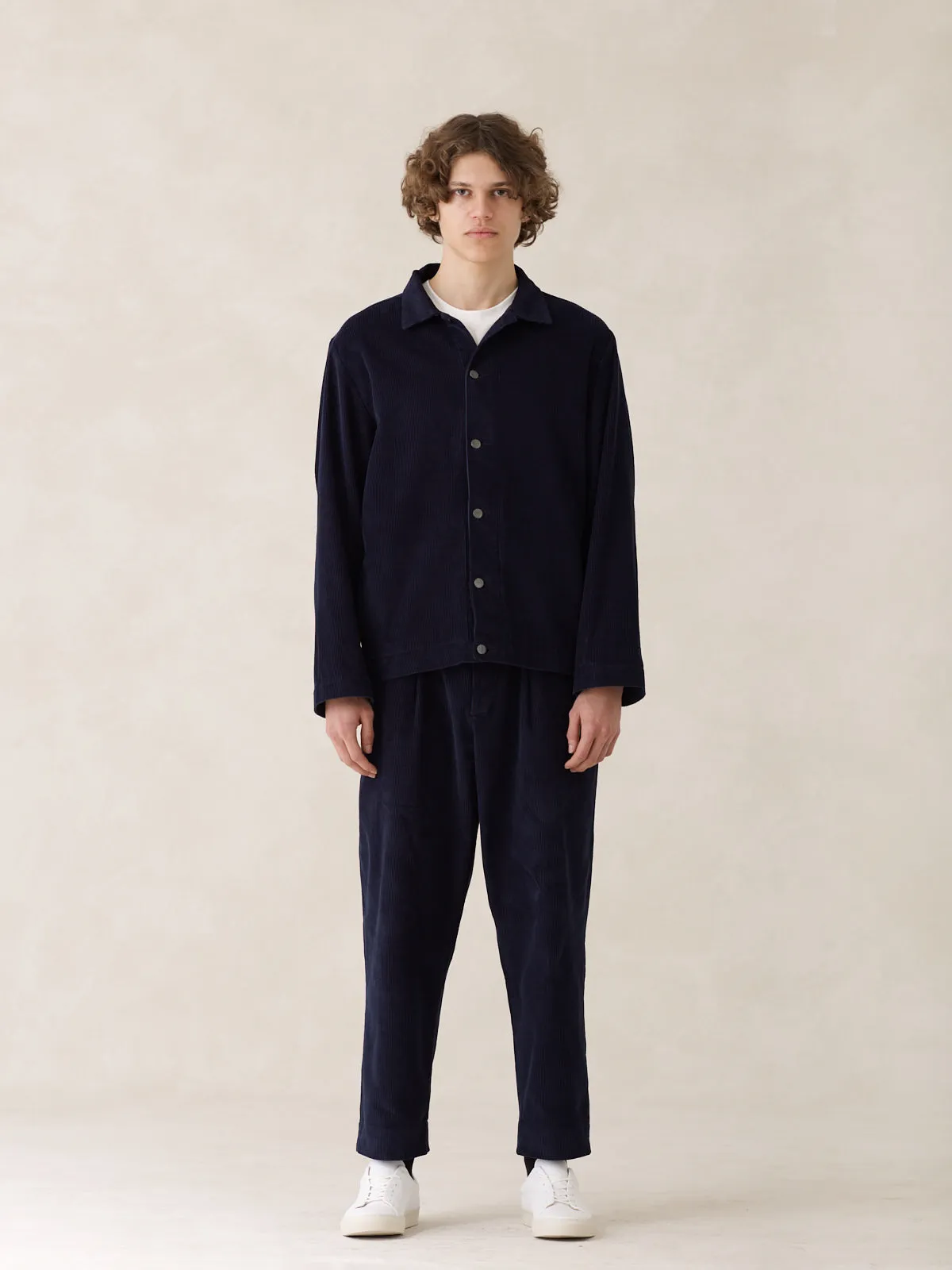 09 / Corduroy Jacket Navy