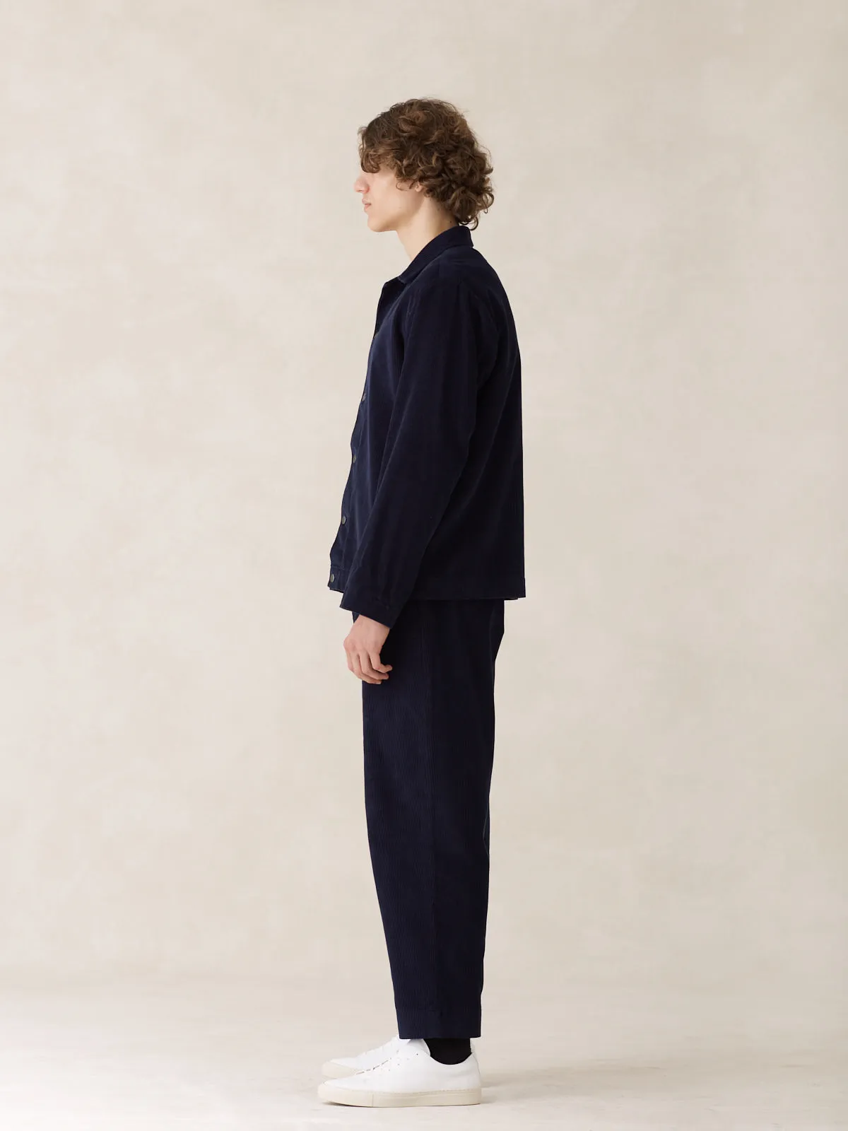 09 / Corduroy Jacket Navy