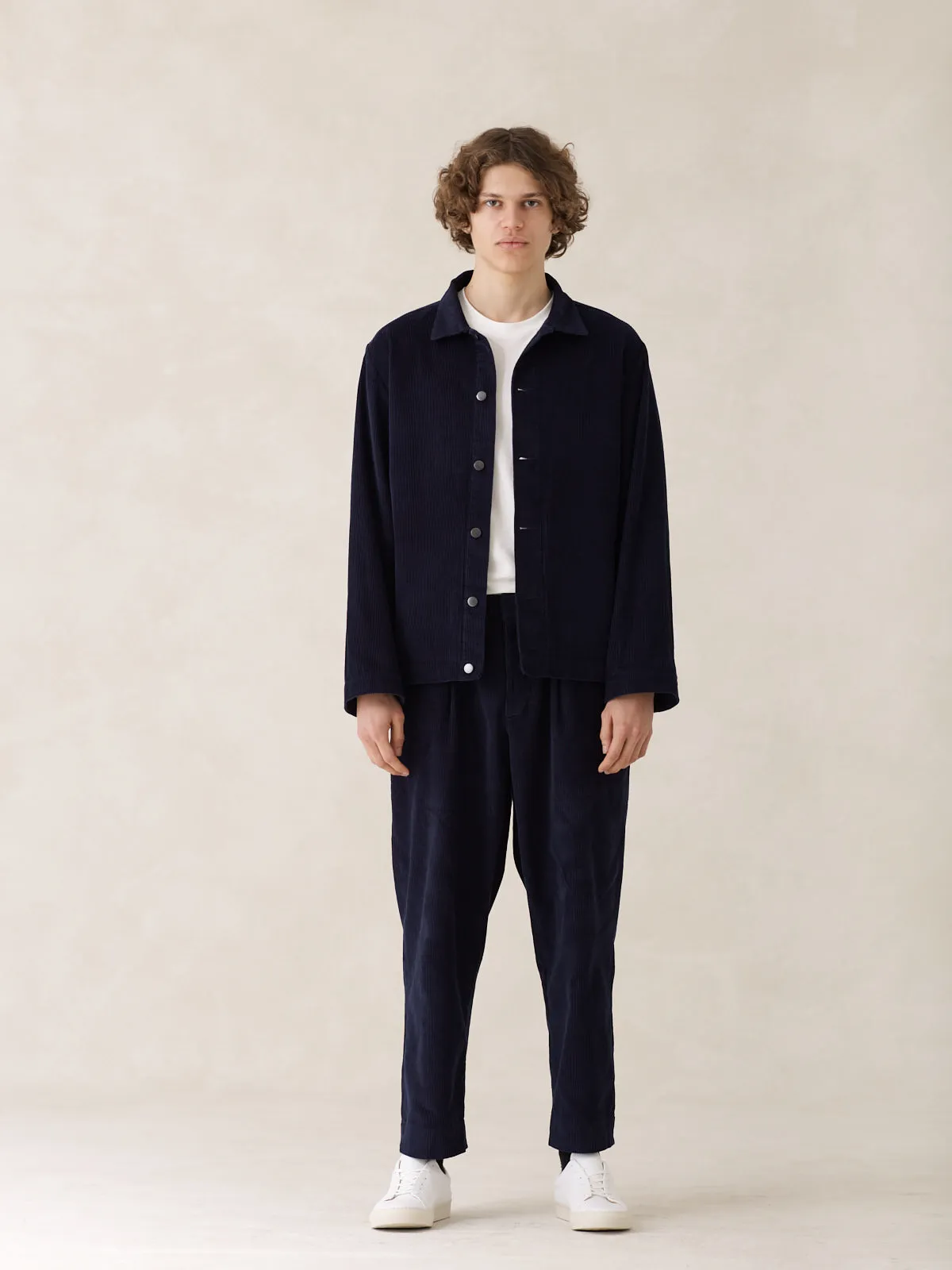 09 / Corduroy Jacket Navy