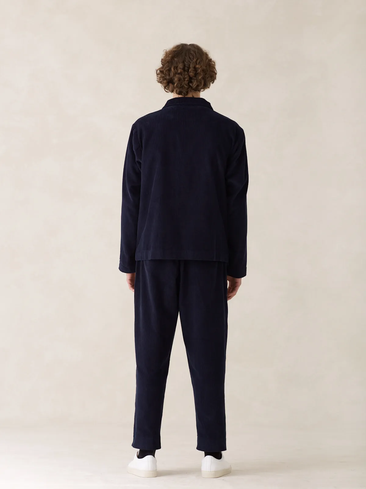 09 / Corduroy Jacket Navy