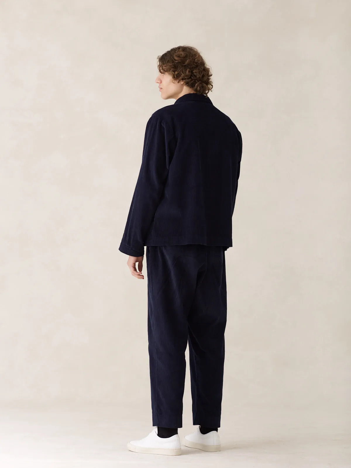 09 / Corduroy Jacket Navy