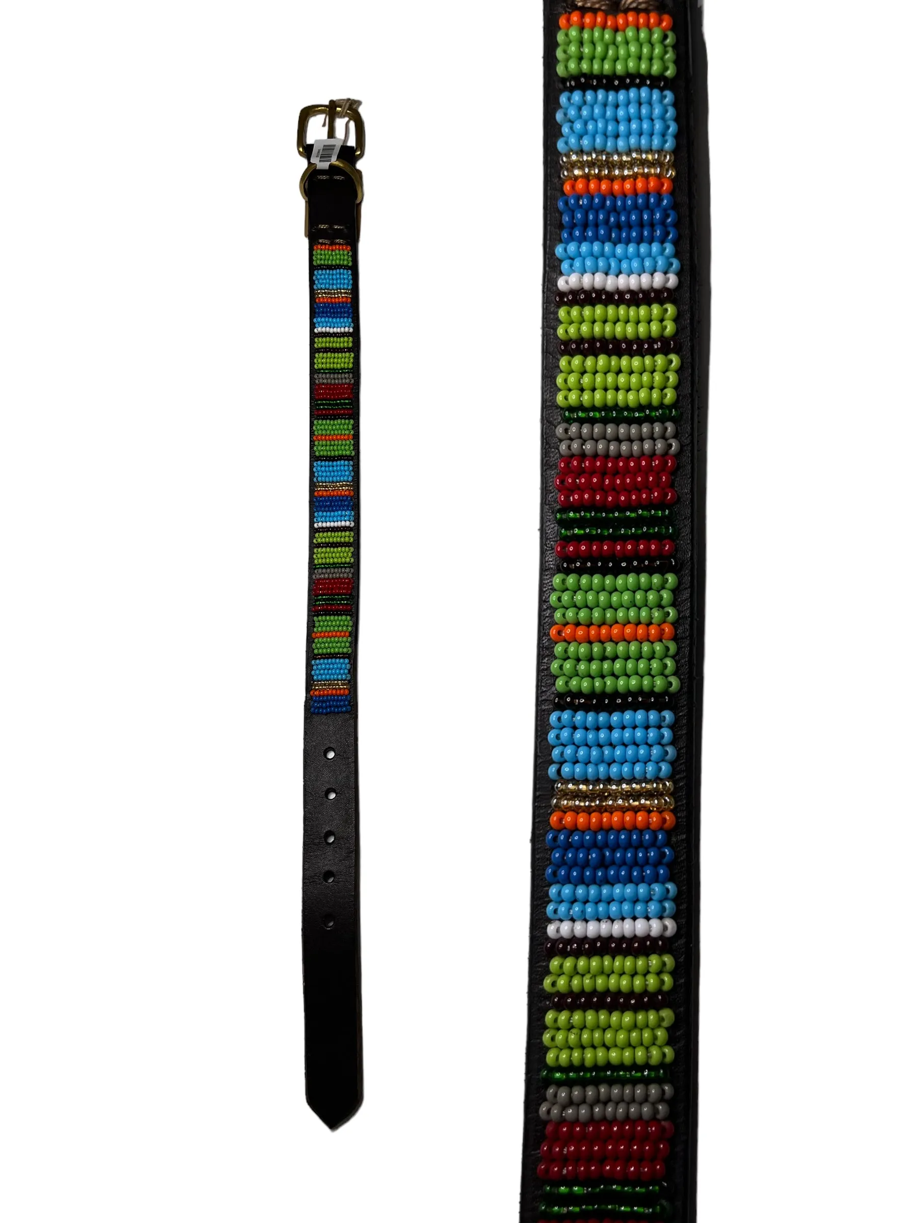 11.5" Maasai Beaded Dog Collar