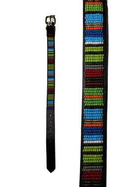 11.5" Maasai Beaded Dog Collar