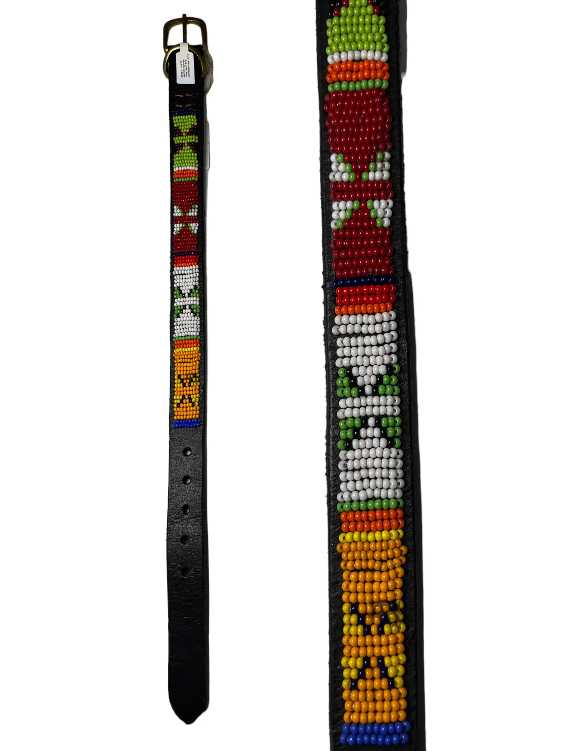 11.5" Maasai Beaded Dog Collar