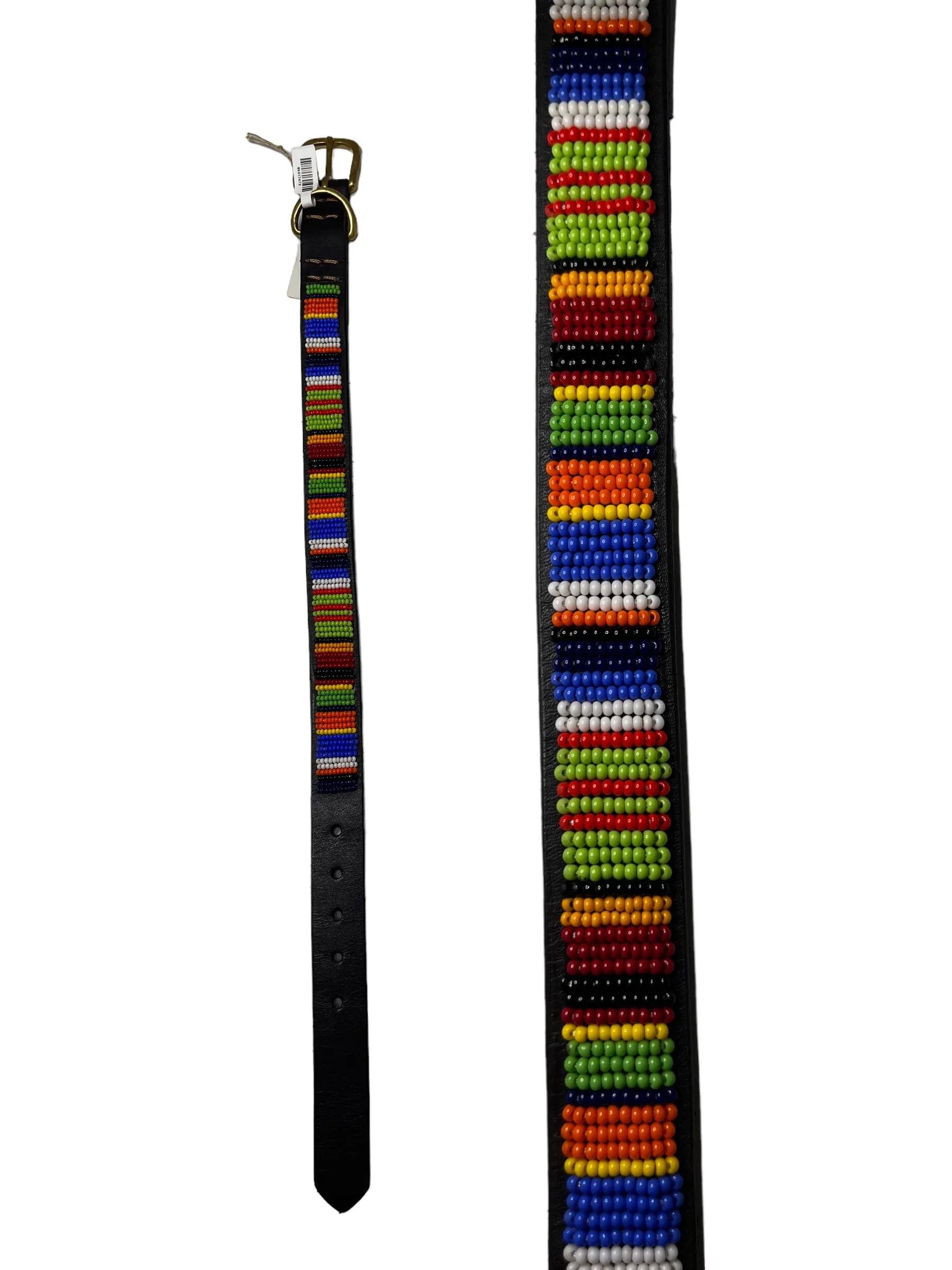 12.5" Maasai Beaded Dog Collar