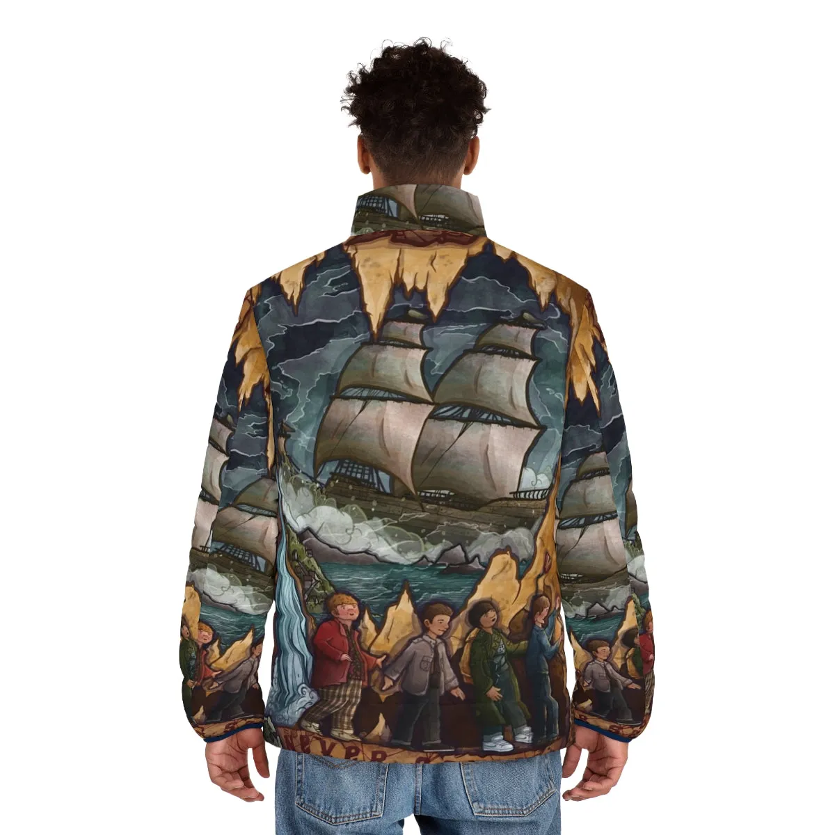'80s Goonies Puffer Jacket: Nostalgia Meets Adventure