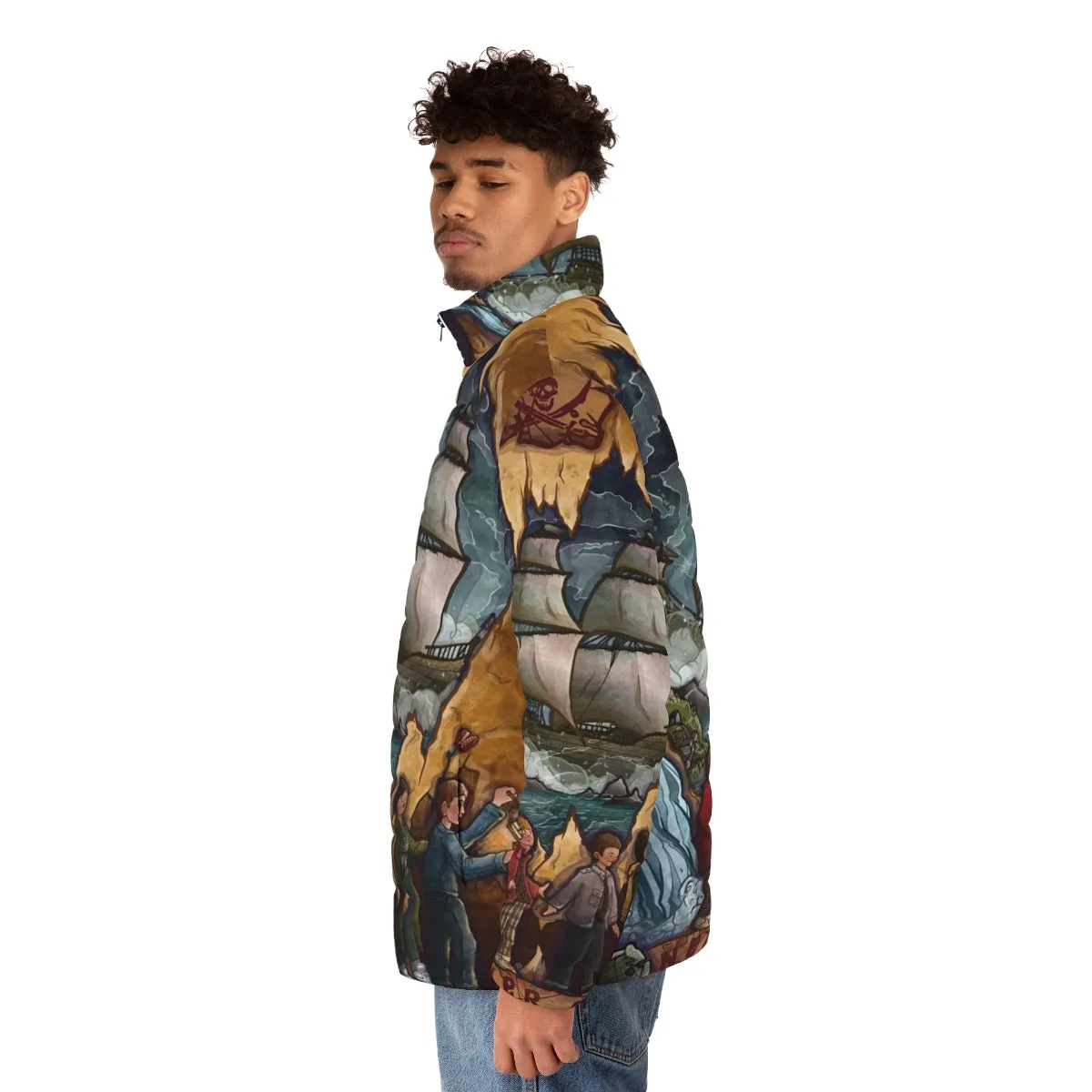 '80s Goonies Puffer Jacket: Nostalgia Meets Adventure