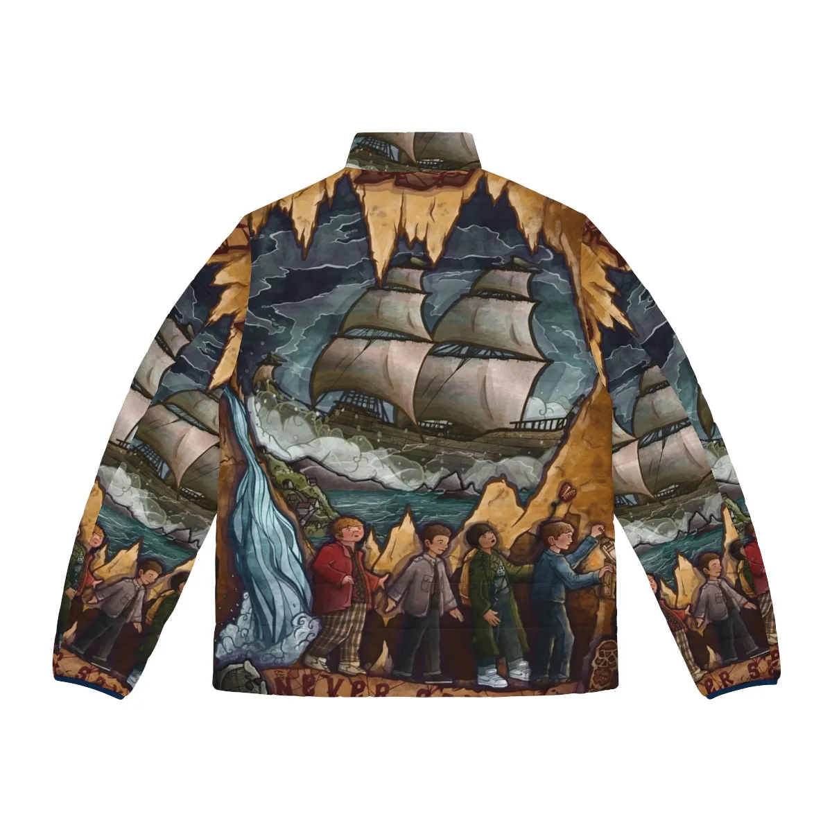 '80s Goonies Puffer Jacket: Nostalgia Meets Adventure