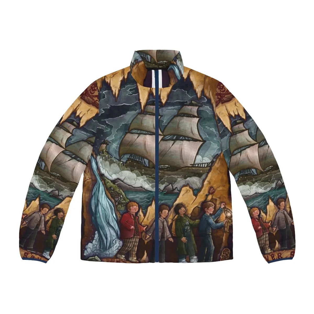 '80s Goonies Puffer Jacket: Nostalgia Meets Adventure