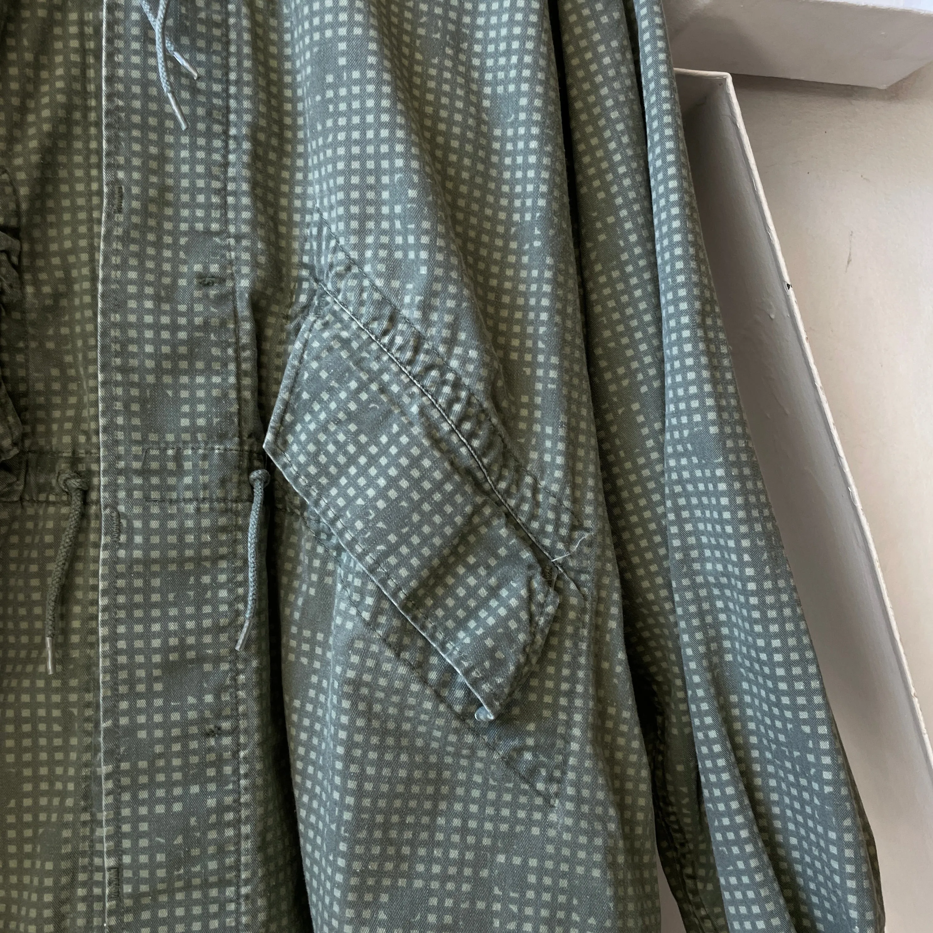 80’s Night Camo Parka - Large