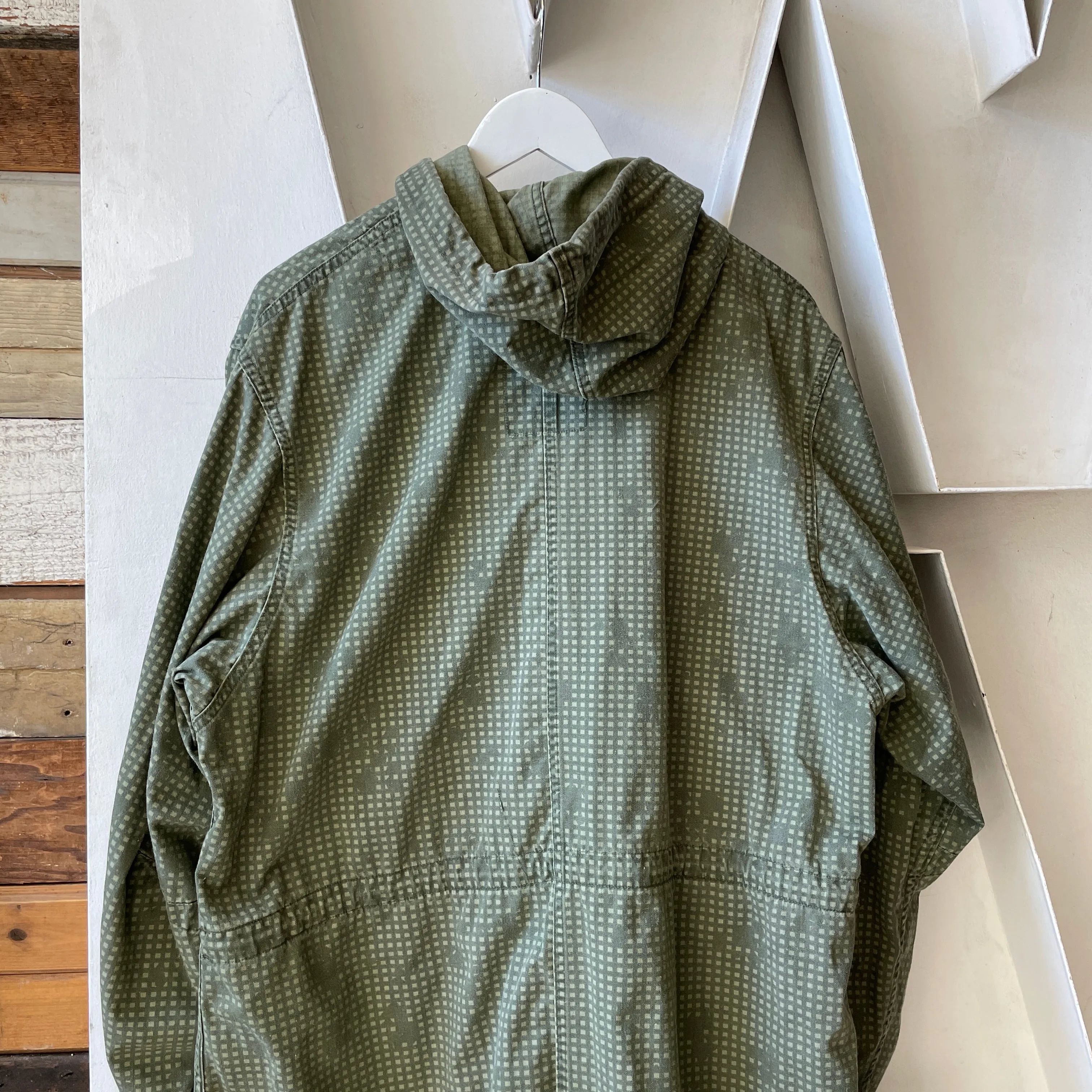 80’s Night Camo Parka - Large