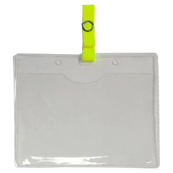 901NTLM Lime Clear ID Pouch