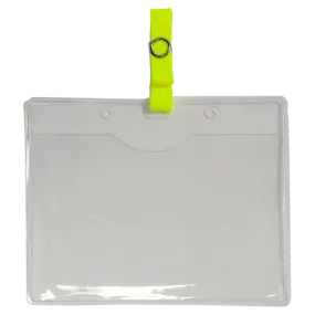 901NTLM Lime Clear ID Pouch