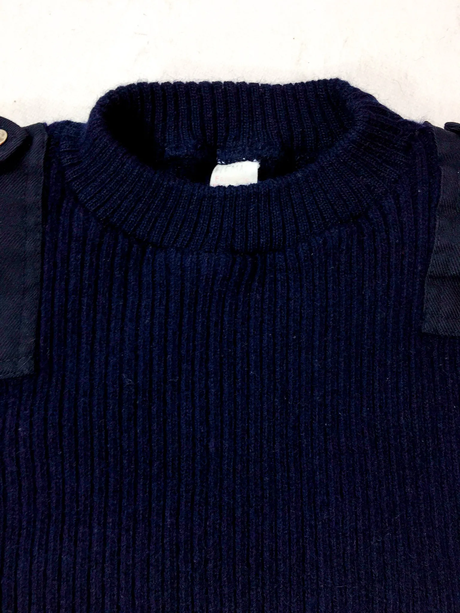 90s vintage unisex crew neck sweater, French army supply