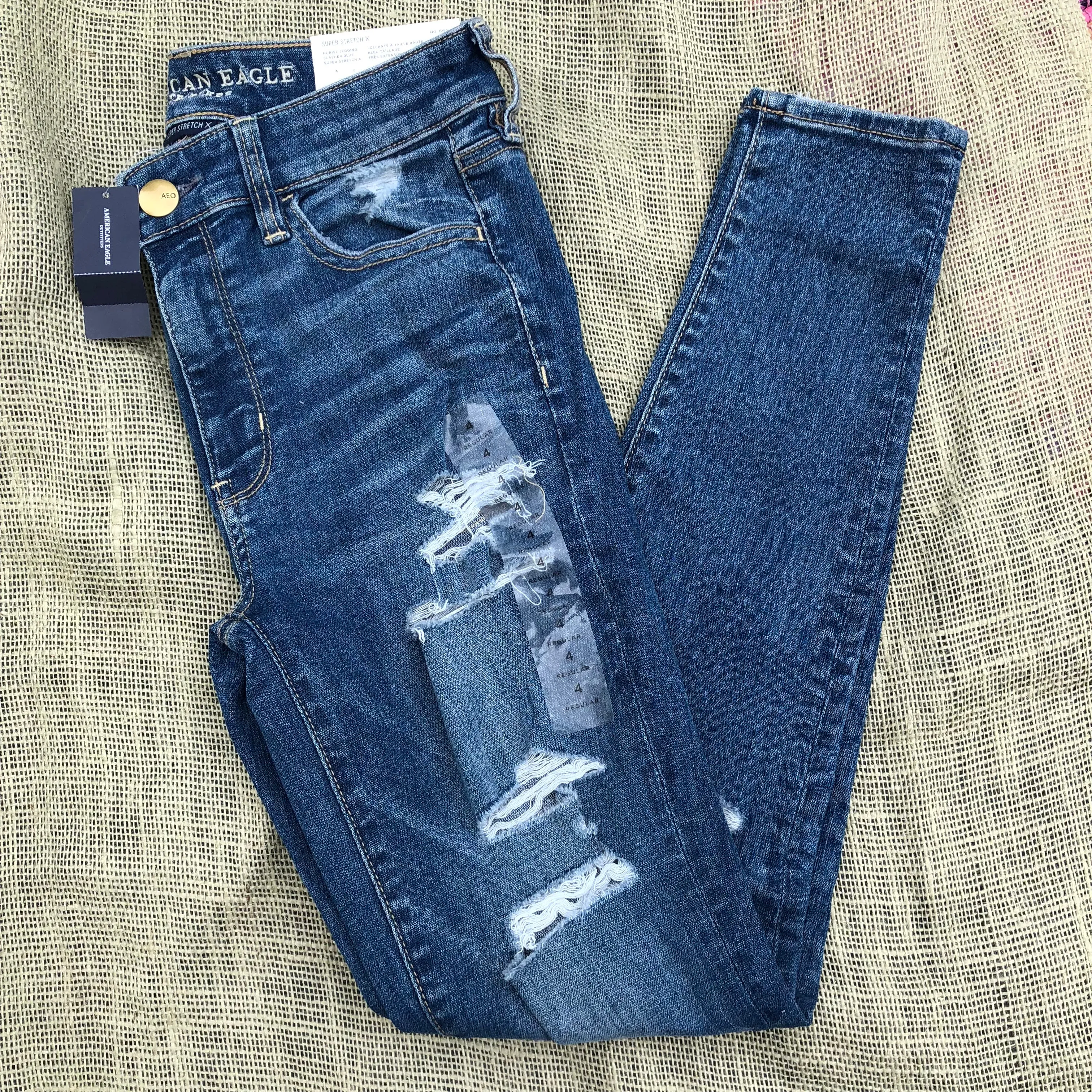 AEO Hi-Rise Jegging Size 4R