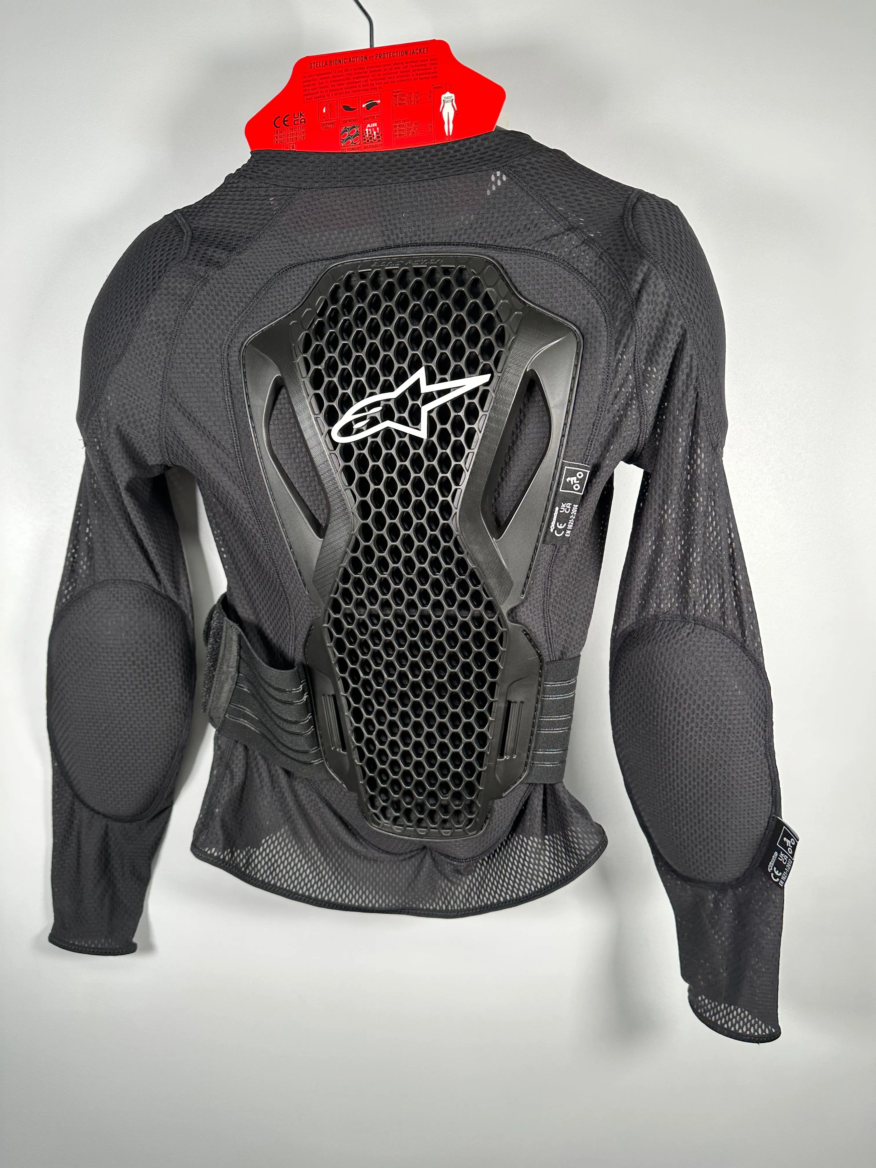 Alpinestars Stella Bionic Action V2 Protection Jacket - Black/Cyan