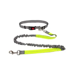 Anniepaw Dog Leash Nylon Hand Freely Dogs Harness Collar Jogging Running Lead Adjustable Waist Leashes Traction Belt Rope Pet Products