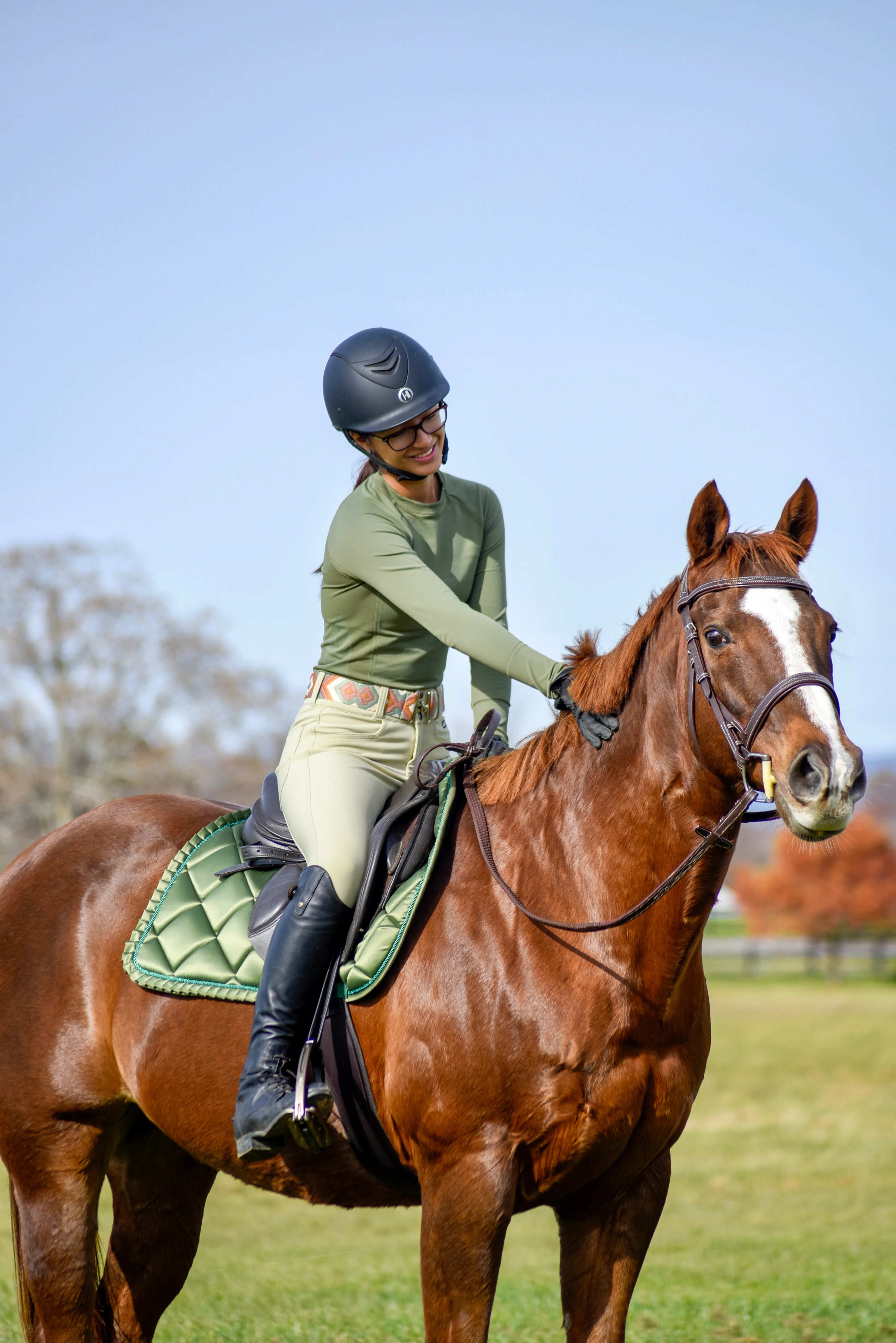 Auven Equestrian Saddle Pads - Jumping