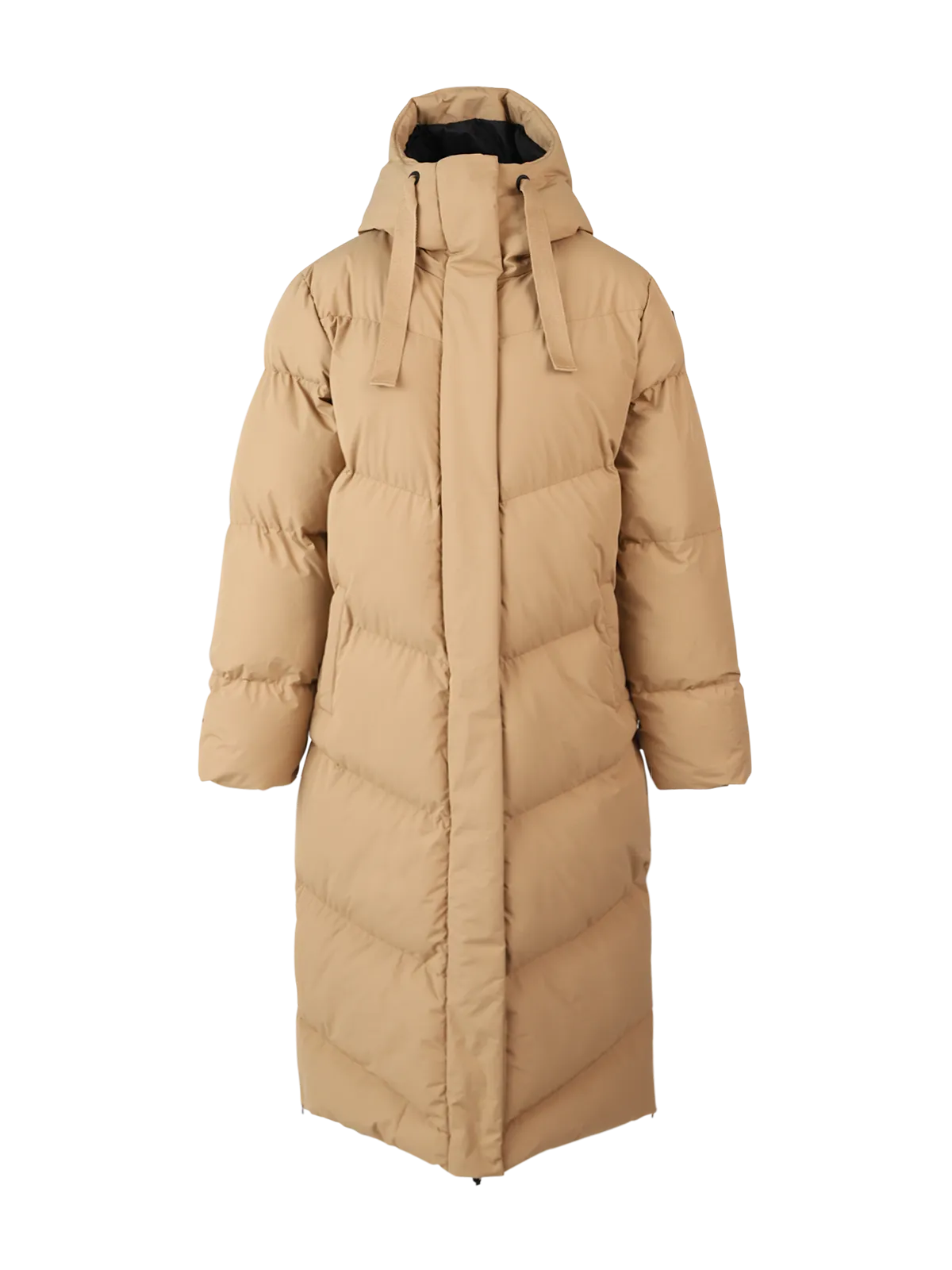 Bigsury Women Long Puffer Coat | Desert