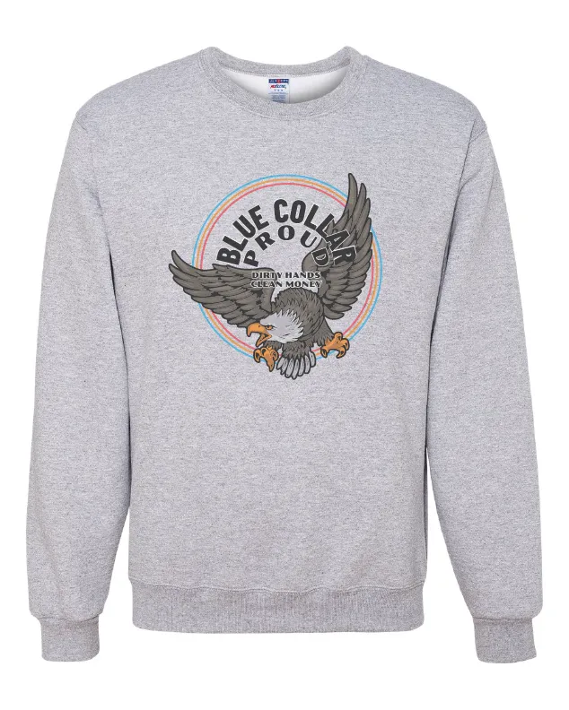 Blue Collar Proud Tee or Sweatshirt