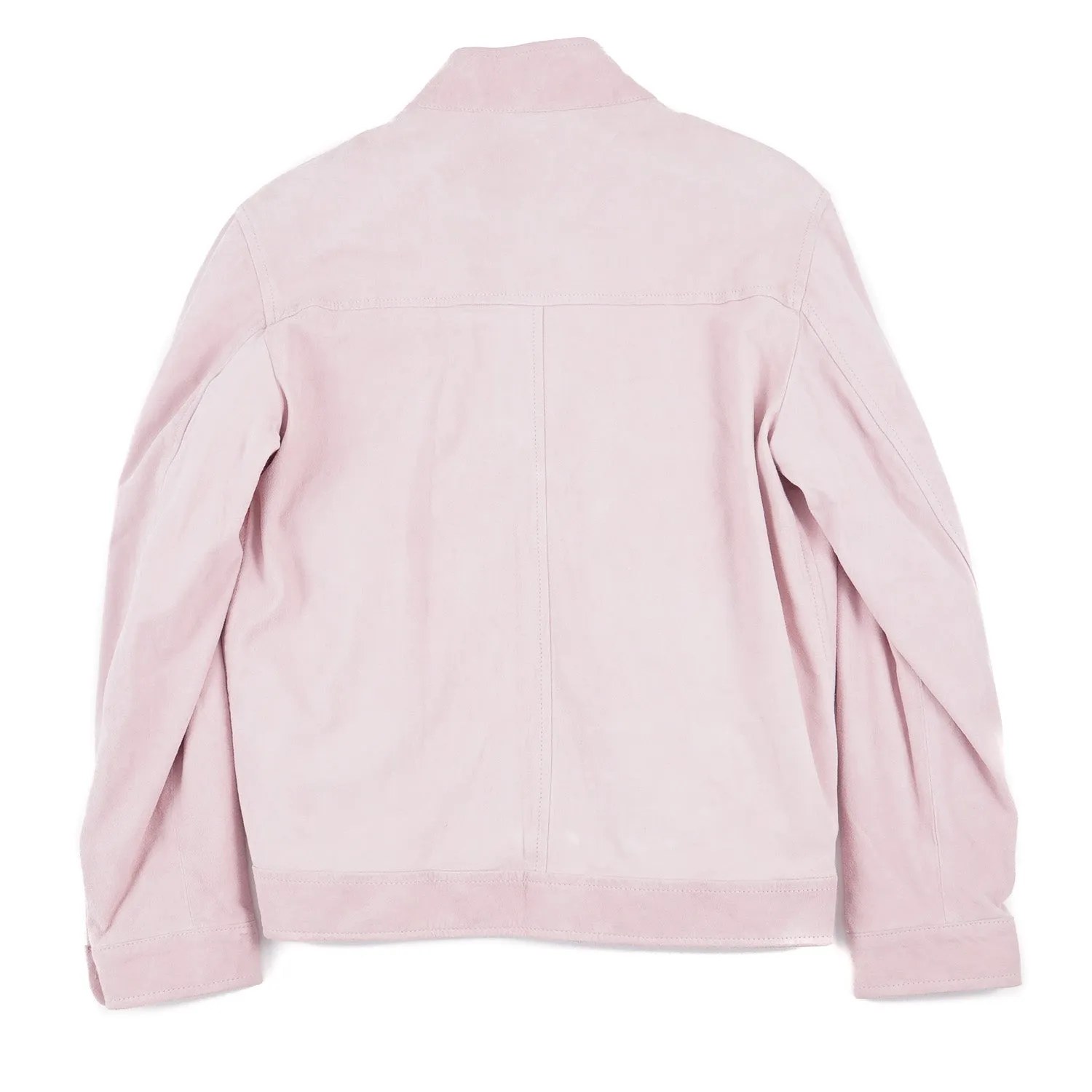 Borrelli Light Pink Suede Jacket