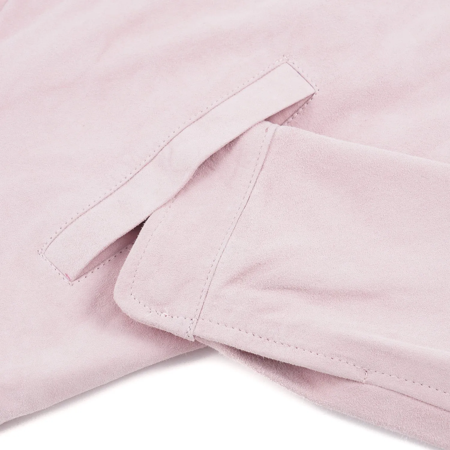 Borrelli Light Pink Suede Jacket