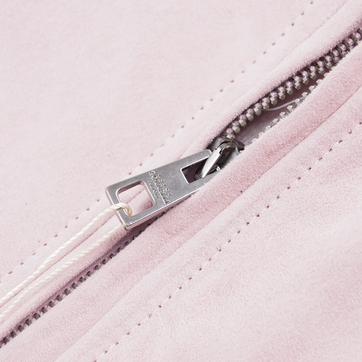 Borrelli Light Pink Suede Jacket