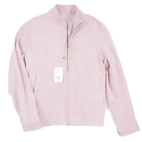 Borrelli Light Pink Suede Jacket