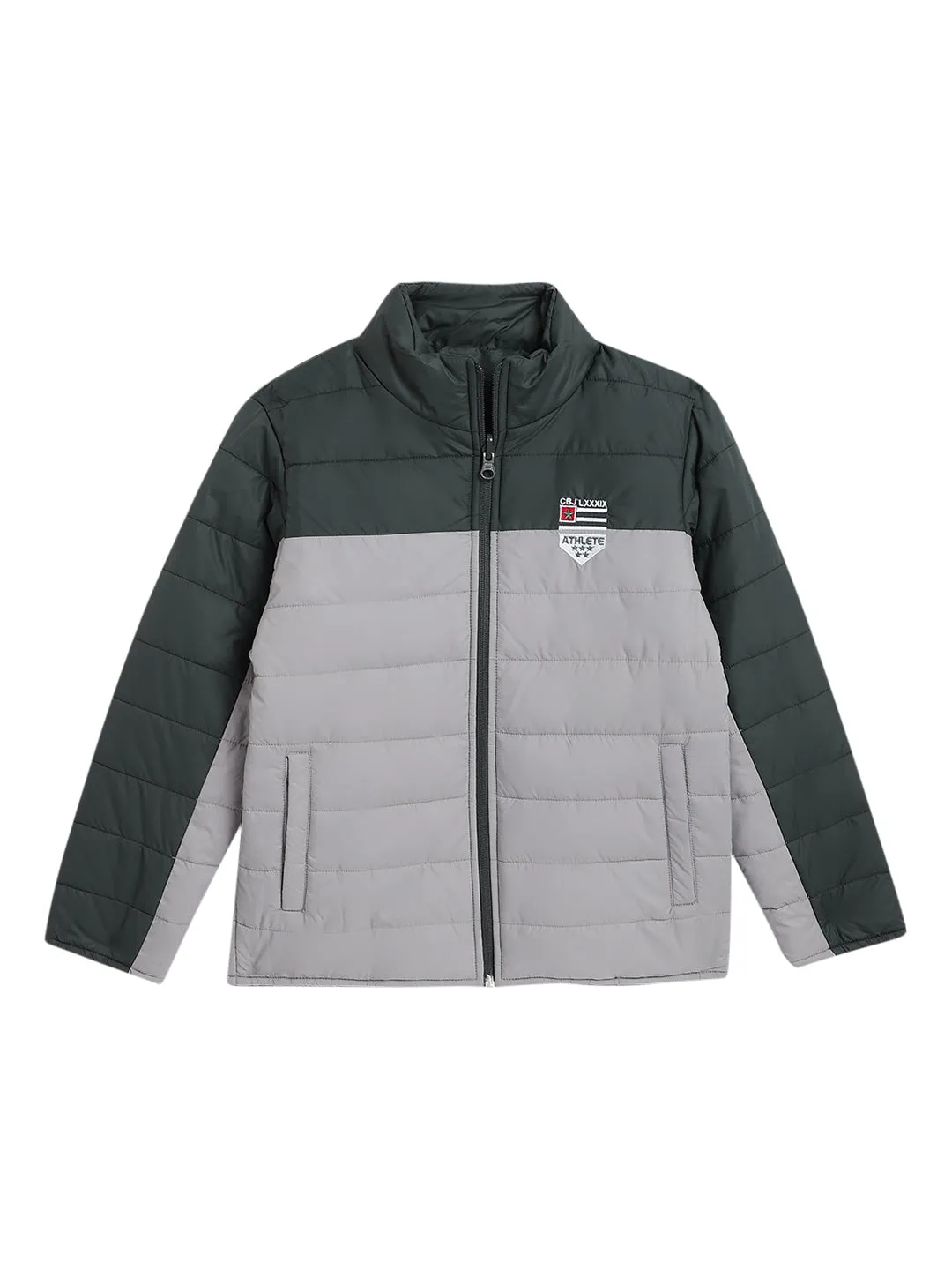 Boys Reversible Green Jacket