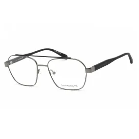 Calvin Klein Jeans Men's Eyeglasses - Gunmetal/Black Aviator Metal | CKJ19301 008