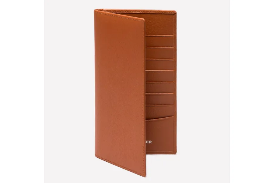 Capra Coat Wallet - Tan