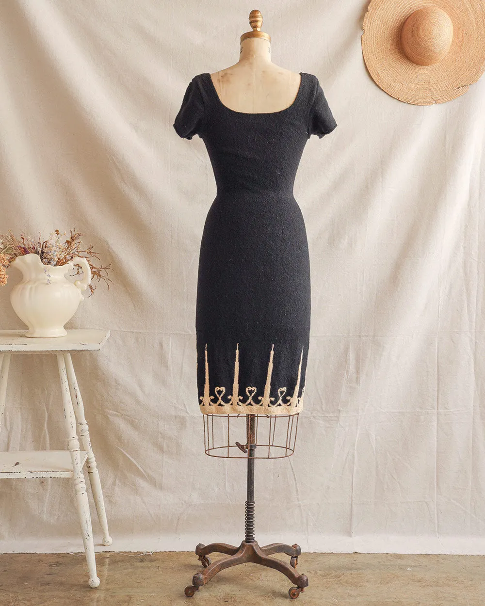Chandelle Bouclé Dress