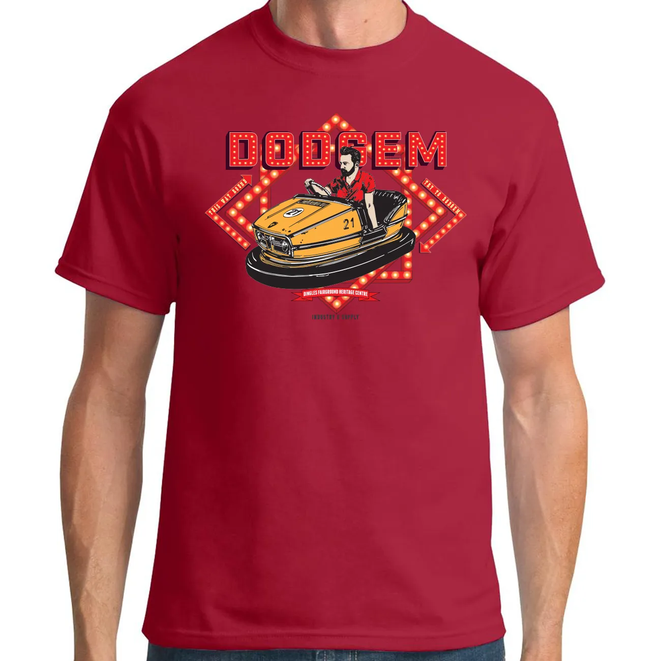 DINGLES FAIRGROUND DODGEM T-SHIRT