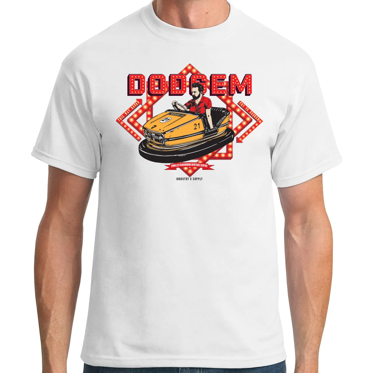 DINGLES FAIRGROUND DODGEM T-SHIRT