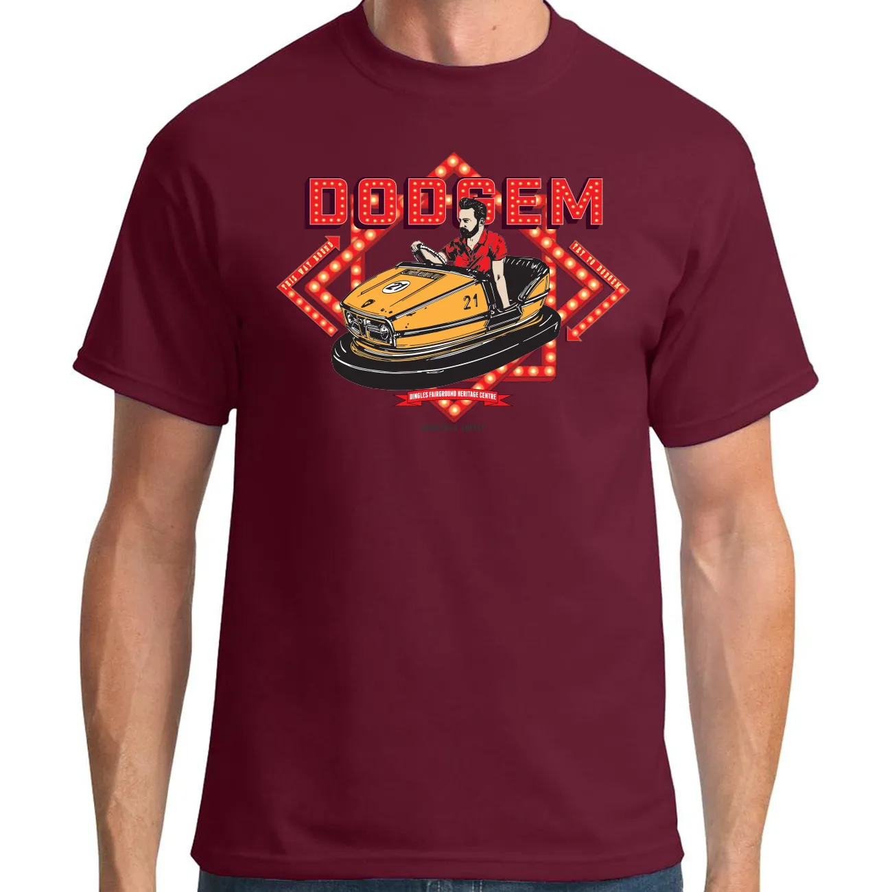 DINGLES FAIRGROUND DODGEM T-SHIRT