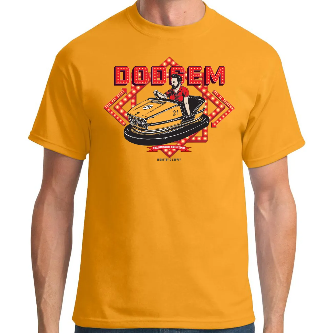 DINGLES FAIRGROUND DODGEM T-SHIRT