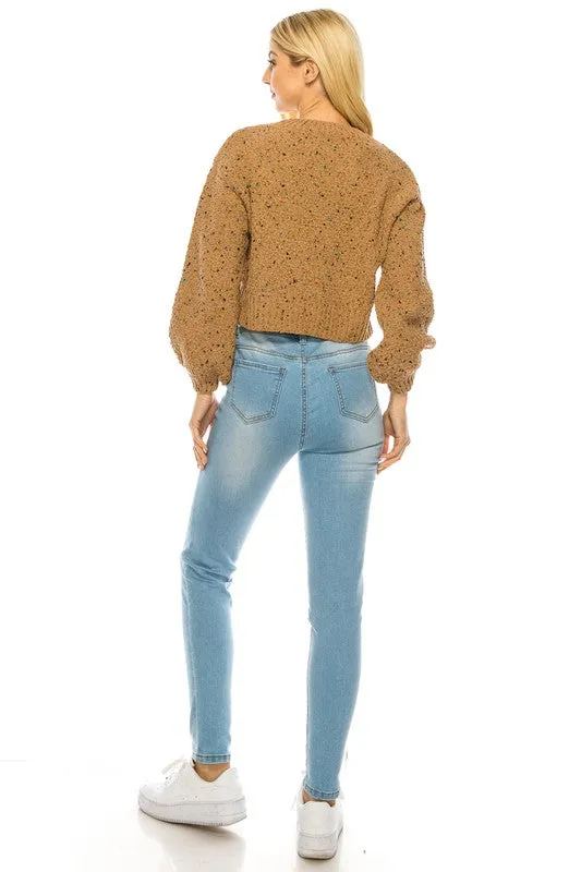 DS Crop multicolor Sweater IO