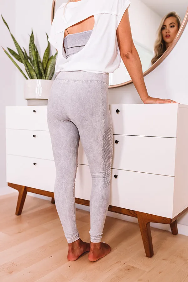 Finding Nirvana High Waist Legging In Grey