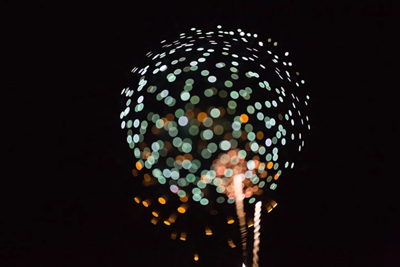 Fireworks Photo Skirt