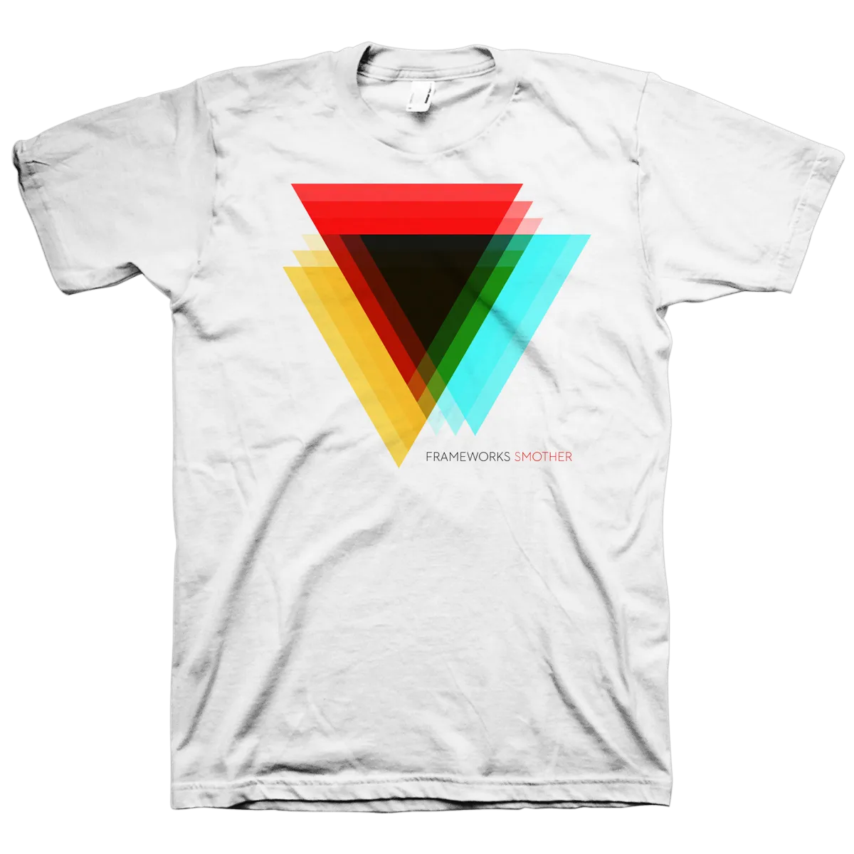 Frameworks "Triangle" White T-Shirt