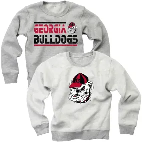 Georgia Reversible Crew Neck Toddler Sweatshirt