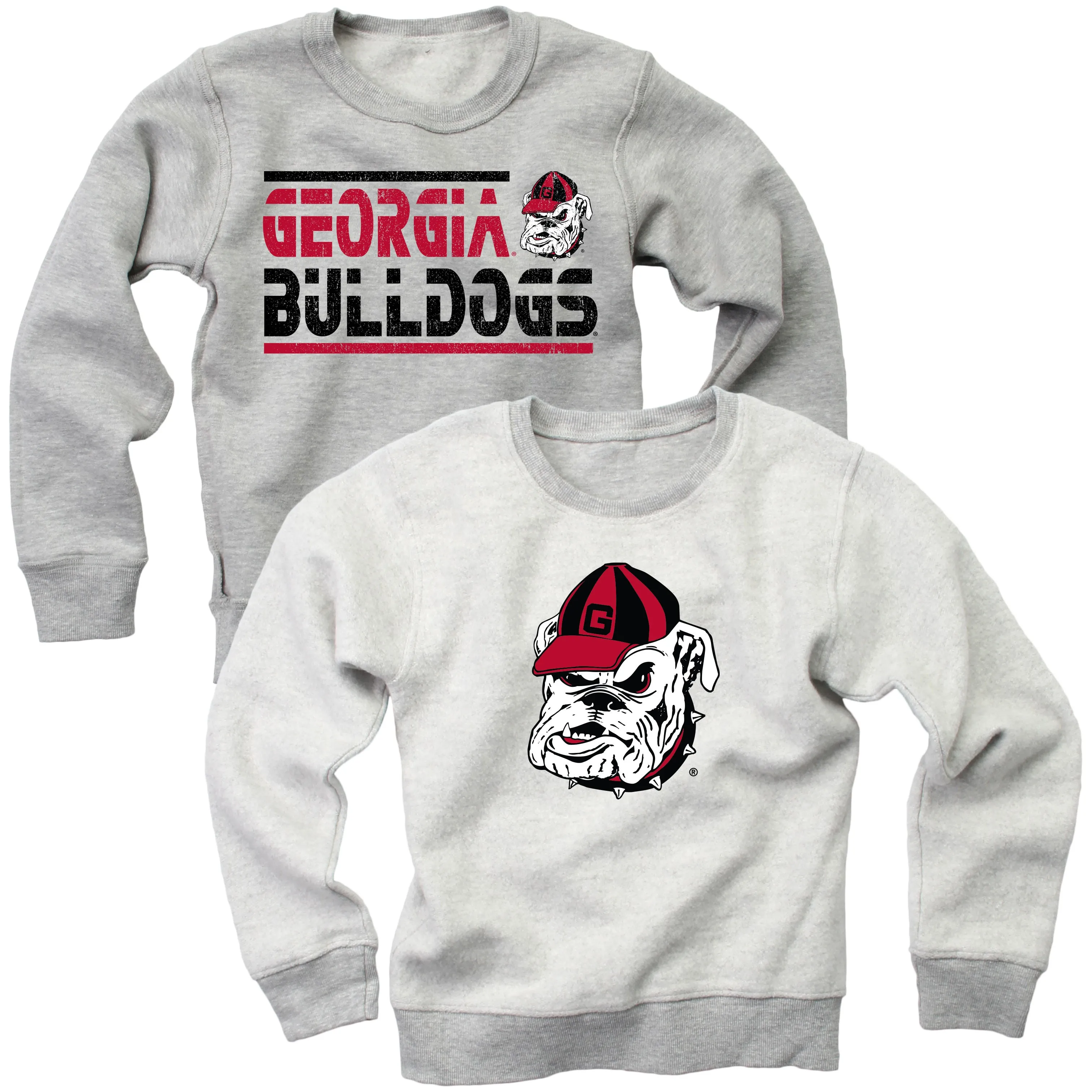 Georgia Reversible Crew Neck Toddler Sweatshirt
