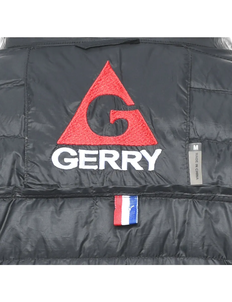 Gerry Zip Front Black Puffer Jacket - M