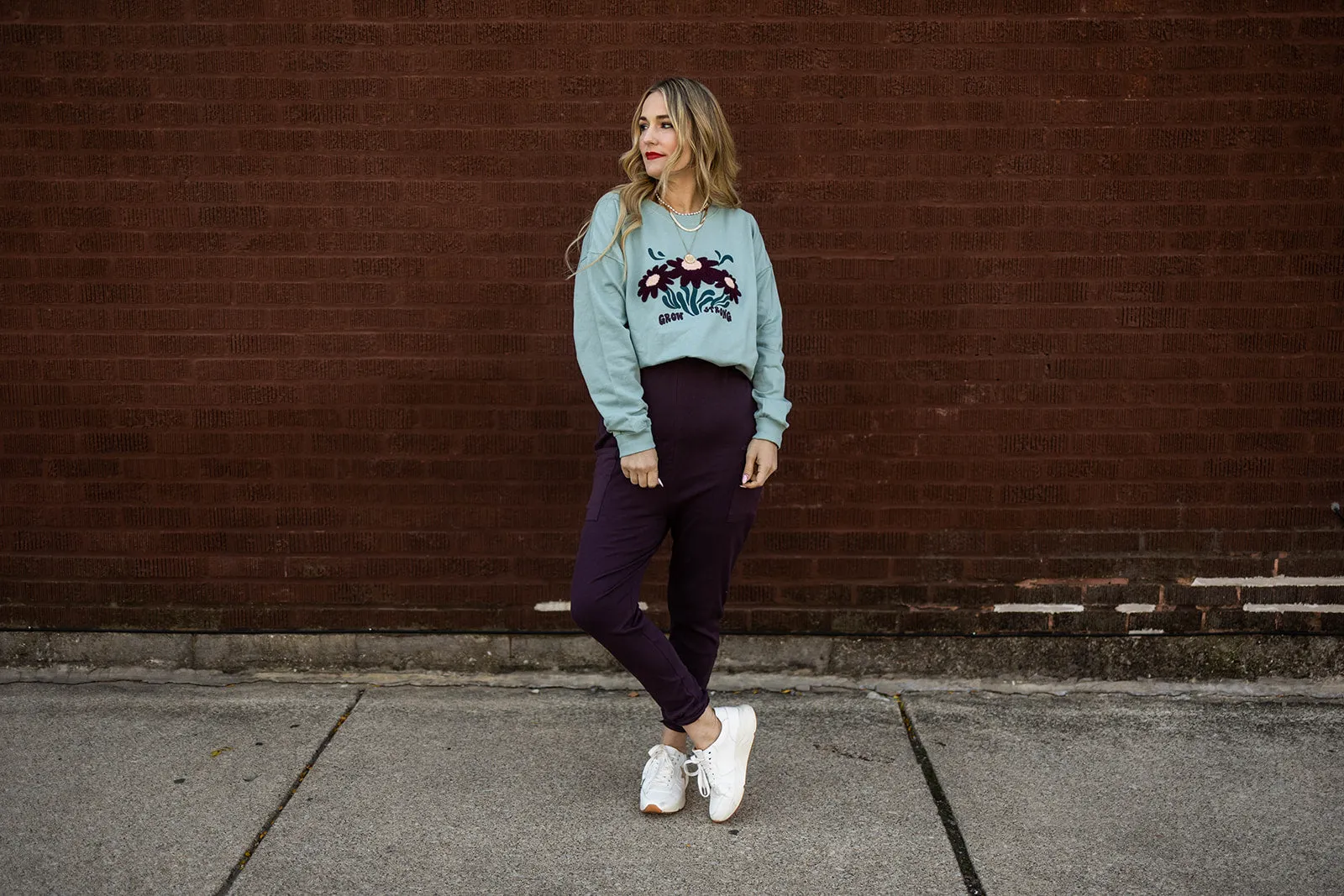 grow strong sweatshirt