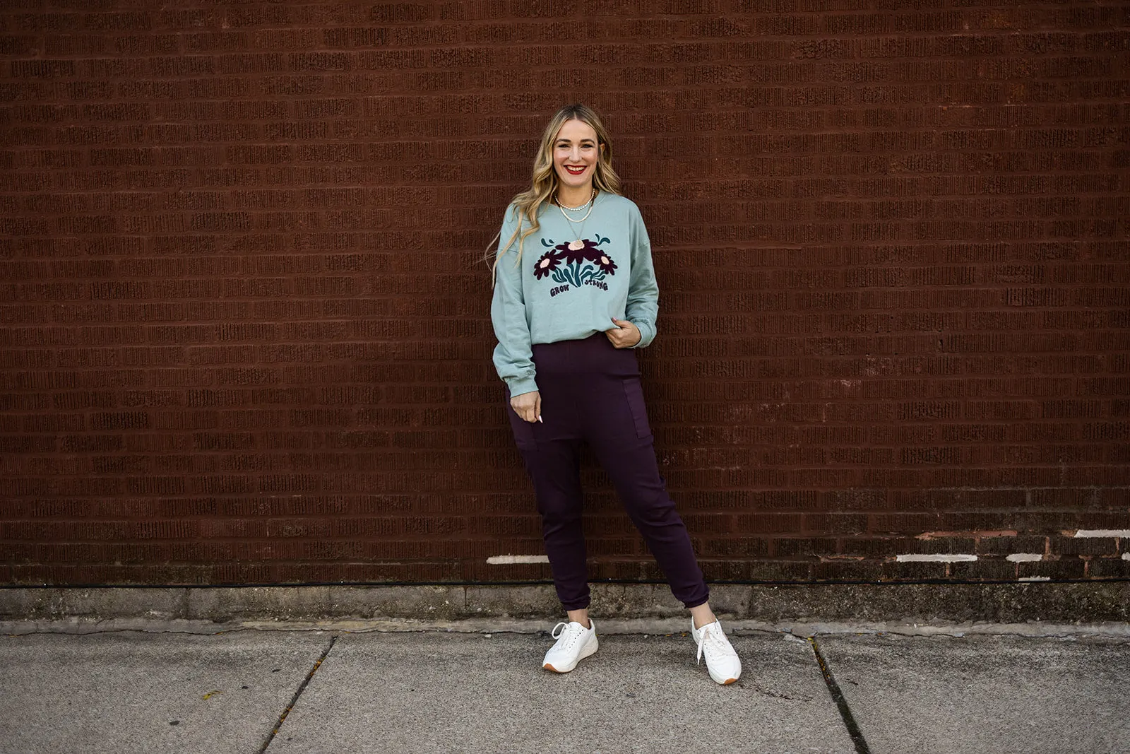 grow strong sweatshirt