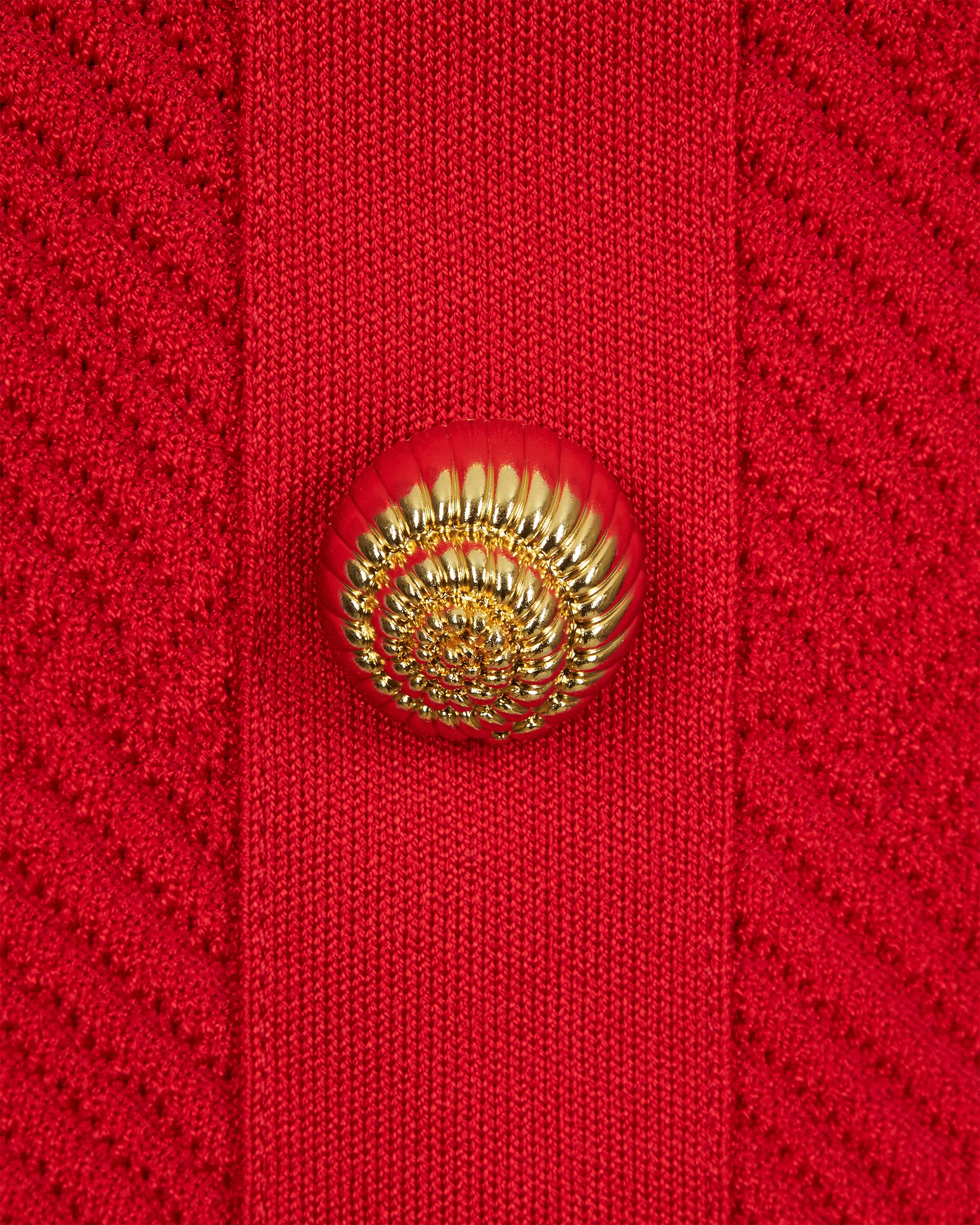 Halterneck Button Knit Mini Dress