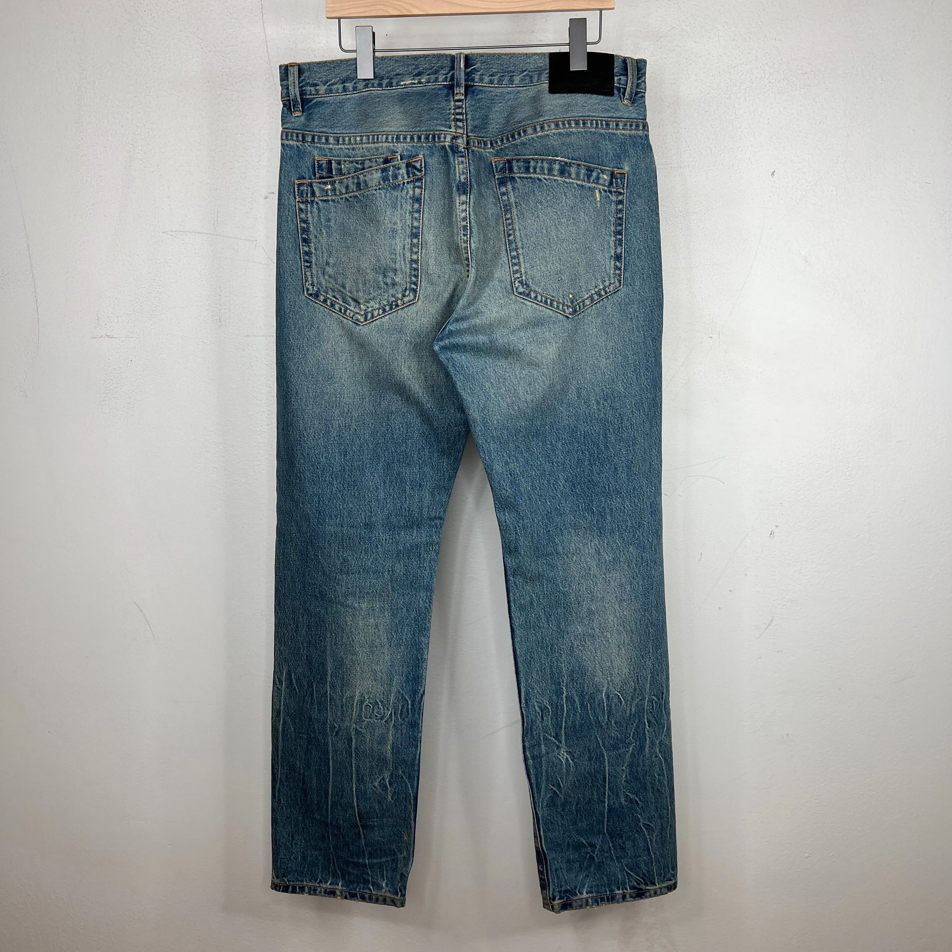 Helmut Lang Washed Denim Jeans