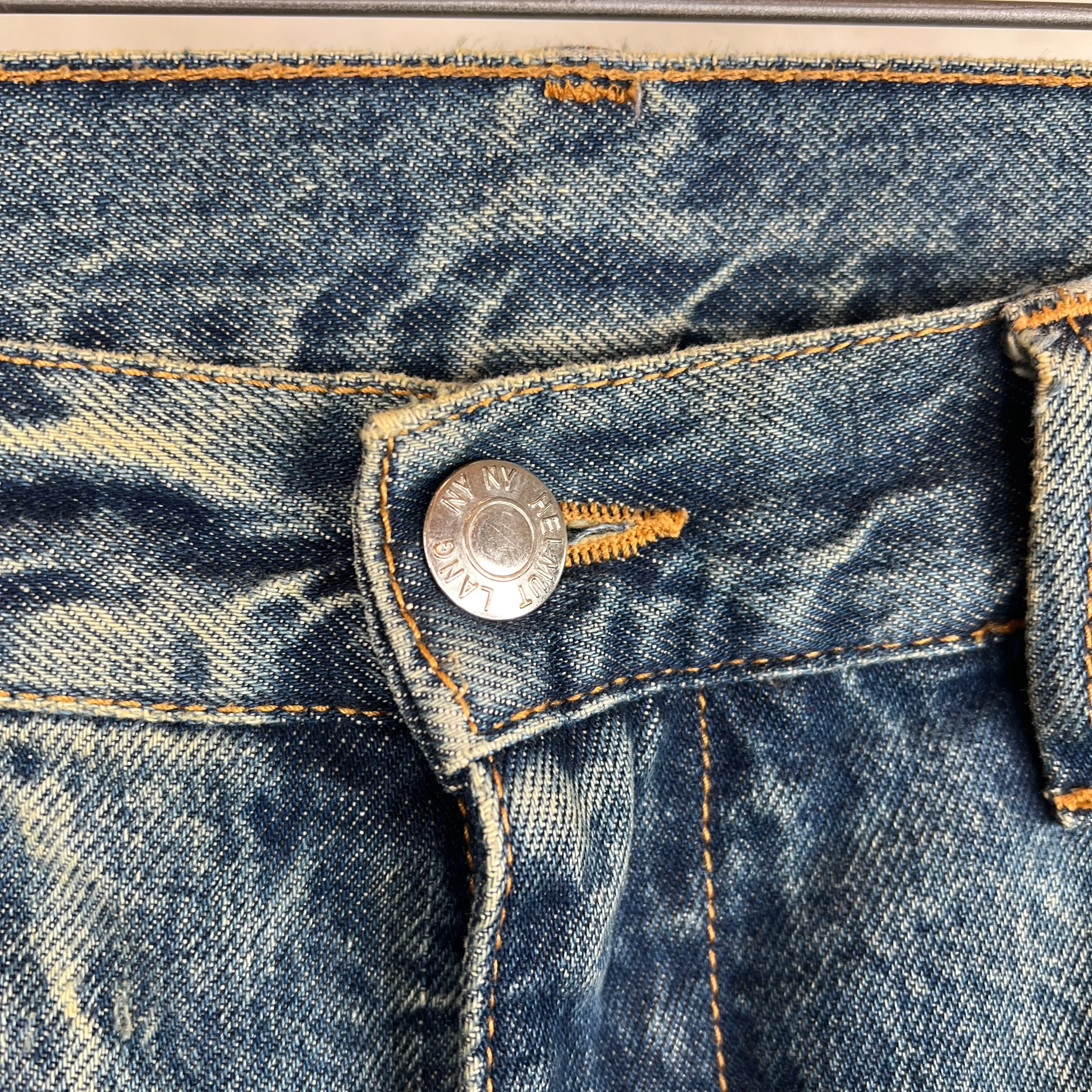 Helmut Lang Washed Denim Jeans